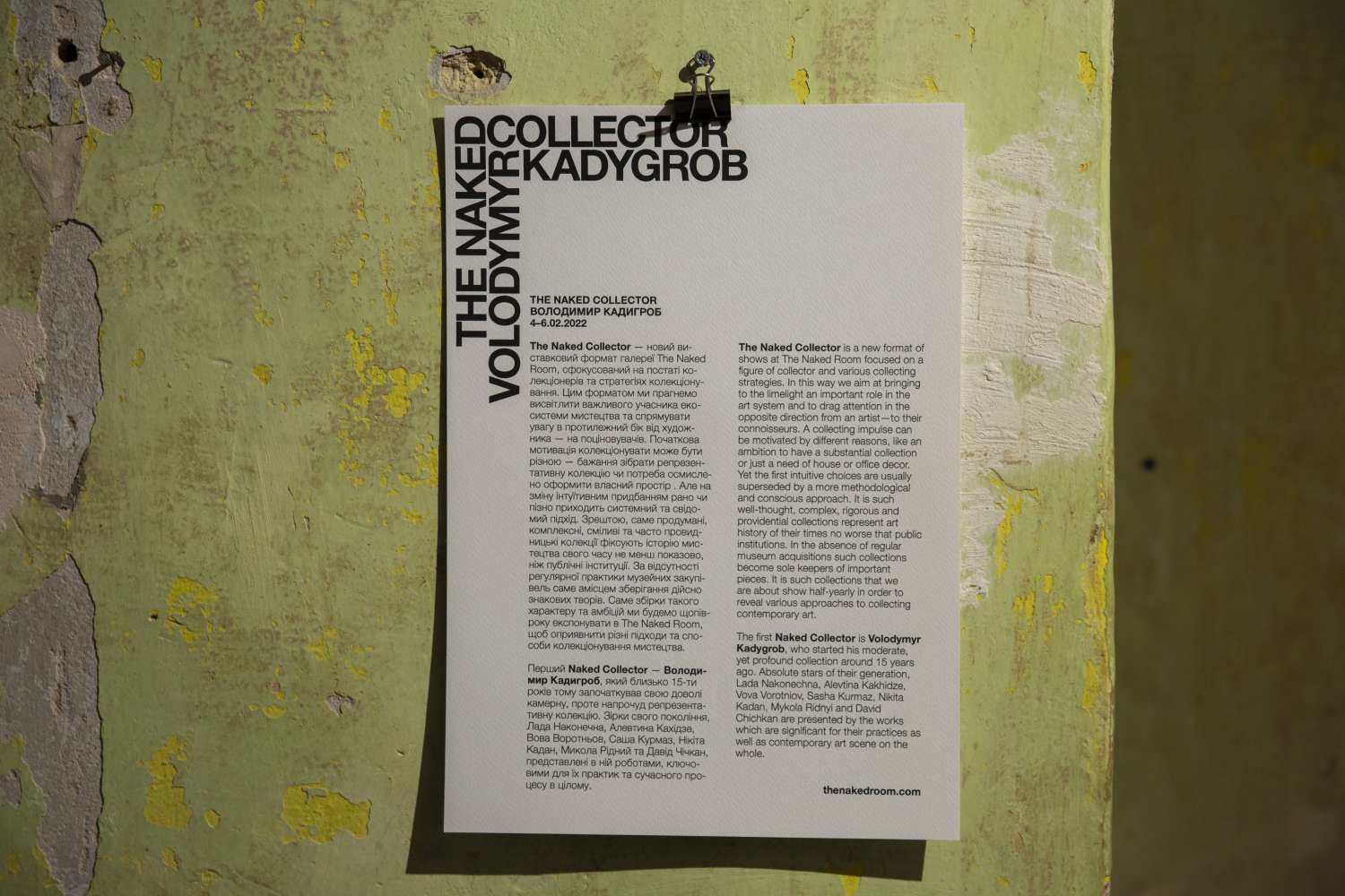 The Naked Collector. Volodymyr Kadygrob. Photo 28