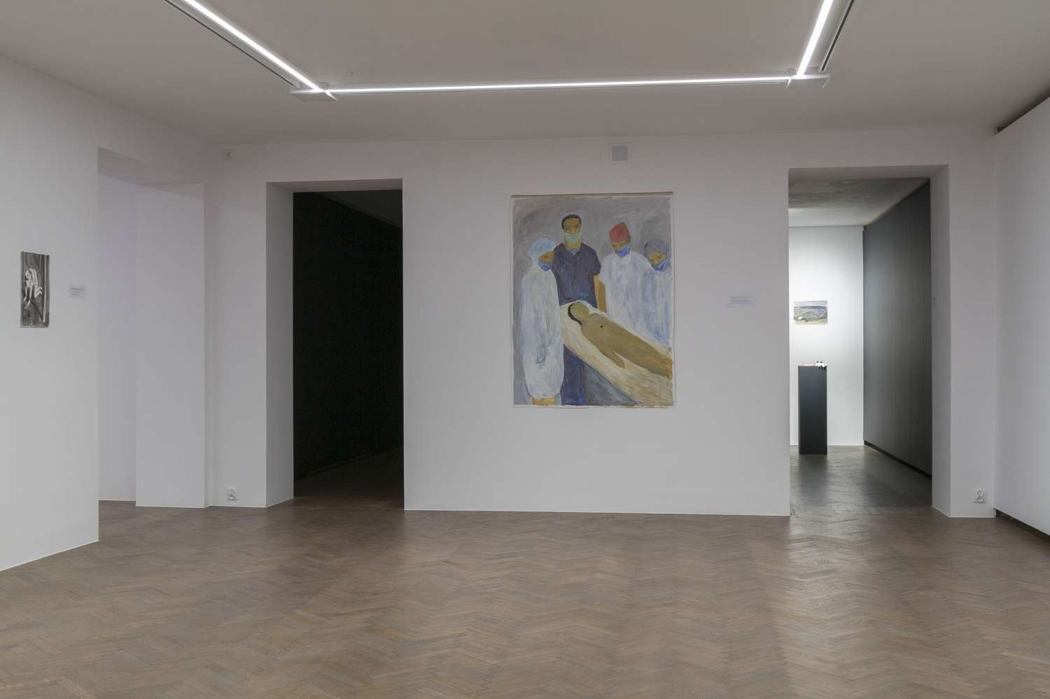 Kateryna Lysovenko with a solo exhibition 'Cemetry Garden' in Galeria Arsenal. Photo 2