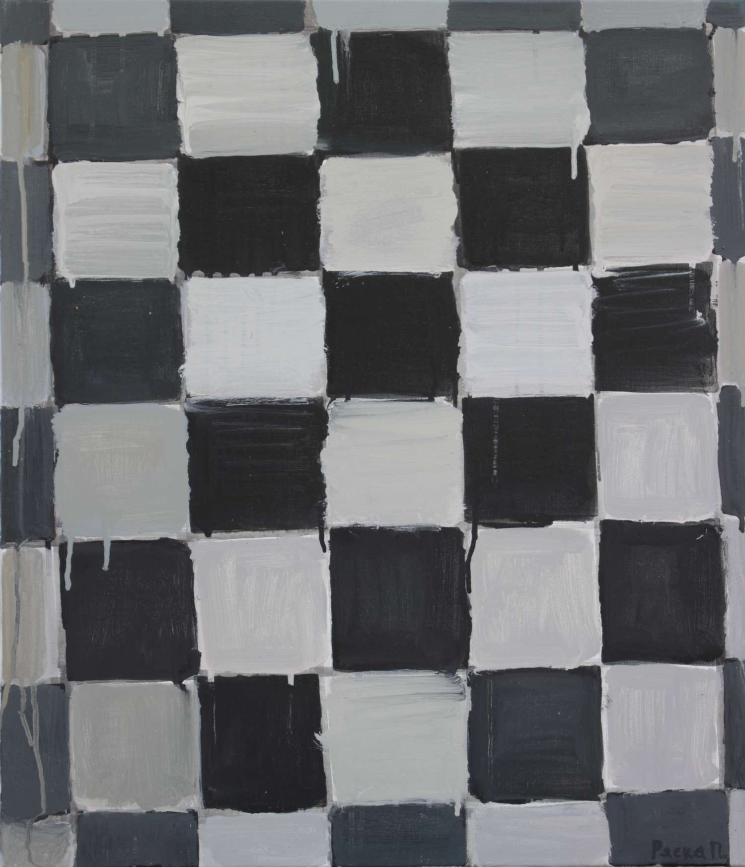 , ACCORDING TO HANNA SHE THINKS WELL WHEN LOOKING AT PLAIN CONCRETE